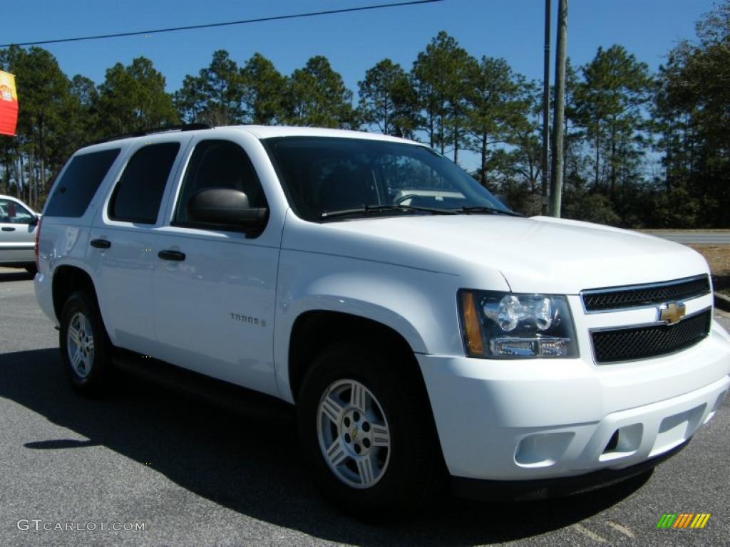 2007 Tahoe LS - Summit White / Dark Titanium/Light Titanium photo #7