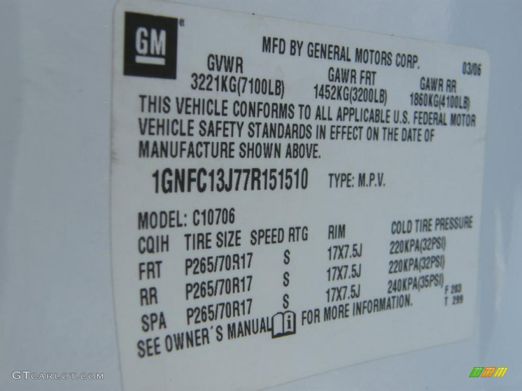 2007 Tahoe LS - Summit White / Dark Titanium/Light Titanium photo #37