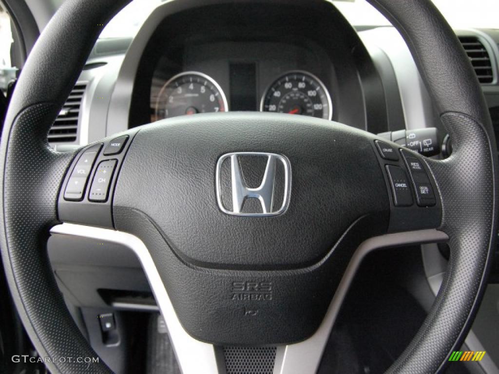 2008 CR-V EX 4WD - Nighthawk Black Pearl / Black photo #20