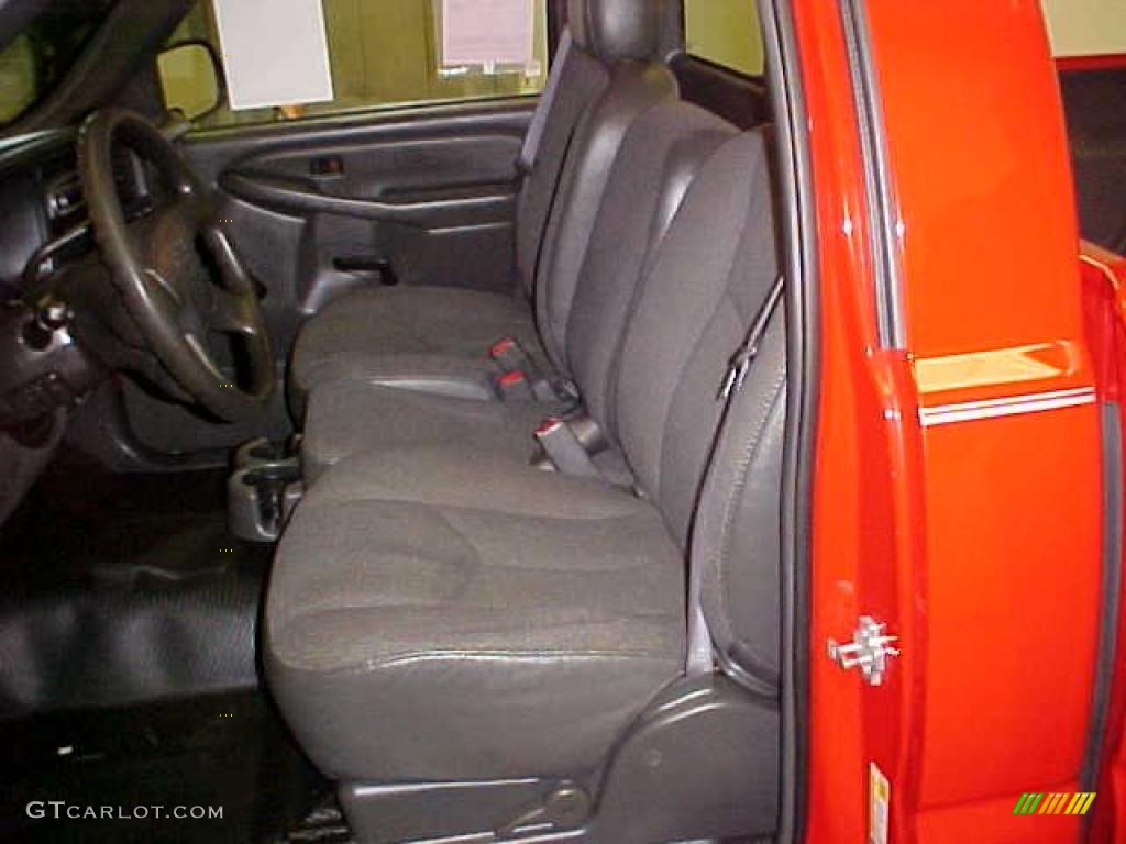 2006 Silverado 1500 LS Regular Cab - Victory Red / Medium Gray photo #14