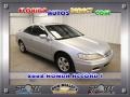 2002 Satin Silver Metallic Honda Accord EX Coupe  photo #1