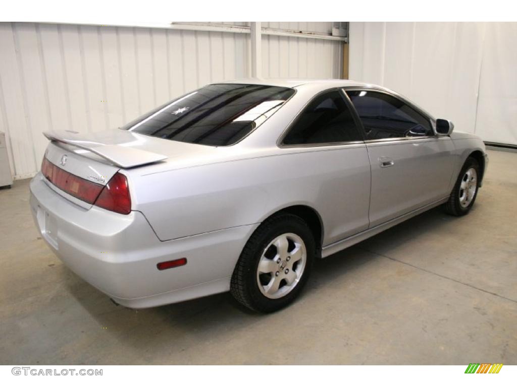 2002 Accord EX Coupe - Satin Silver Metallic / Charcoal photo #5