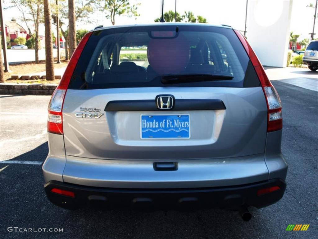 2007 CR-V LX - Whistler Silver Metallic / Gray photo #4