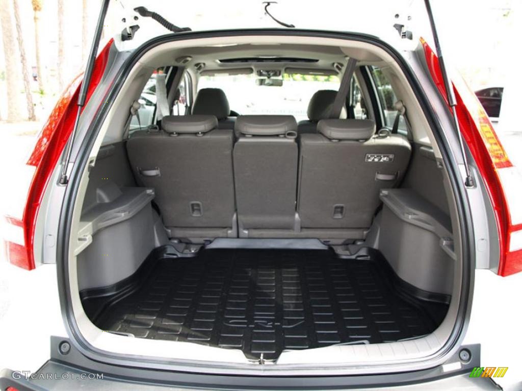 2008 CR-V EX-L - Taffeta White / Gray photo #5