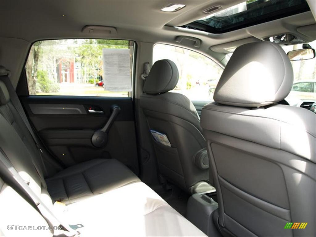 2008 CR-V EX-L - Taffeta White / Gray photo #13