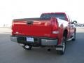 2007 Fire Red GMC Sierra 2500HD SLE Extended Cab 4x4  photo #5