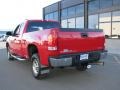 2007 Fire Red GMC Sierra 2500HD SLE Extended Cab 4x4  photo #6