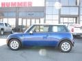 2003 Indi Blue Metallic Mini Cooper Hardtop  photo #1