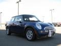 2003 Indi Blue Metallic Mini Cooper Hardtop  photo #3