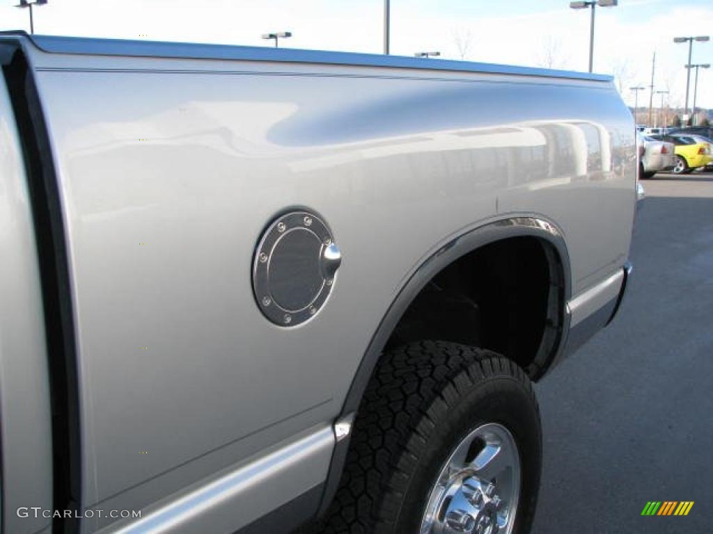 2008 Ram 2500 Big Horn Quad Cab 4x4 - Bright Silver Metallic / Medium Slate Gray photo #15