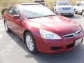 2007 Moroccan Red Pearl Honda Accord EX-L V6 Sedan  photo #5