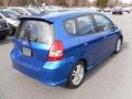 2007 Vivid Blue Pearl Honda Fit Sport  photo #4