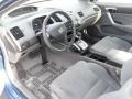 2008 Atomic Blue Metallic Honda Civic LX Coupe  photo #21