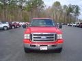 2005 Red Clearcoat Ford F250 Super Duty Lariat FX4 Crew Cab 4x4  photo #2