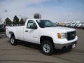 2010 Summit White GMC Sierra 2500HD Work Truck Regular Cab 4x4  photo #1