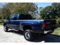 2001 Parriot Blue Pearl Dodge Ram 3500 SLT Quad Cab 4x4 Dually  photo #6