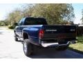 2001 Parriot Blue Pearl Dodge Ram 3500 SLT Quad Cab 4x4 Dually  photo #7