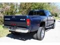 2001 Parriot Blue Pearl Dodge Ram 3500 SLT Quad Cab 4x4 Dually  photo #10