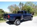 2001 Parriot Blue Pearl Dodge Ram 3500 SLT Quad Cab 4x4 Dually  photo #11