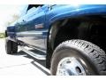 2001 Parriot Blue Pearl Dodge Ram 3500 SLT Quad Cab 4x4 Dually  photo #23