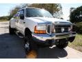 2001 Oxford White Ford F350 Super Duty Lariat Crew Cab 4x4  photo #17