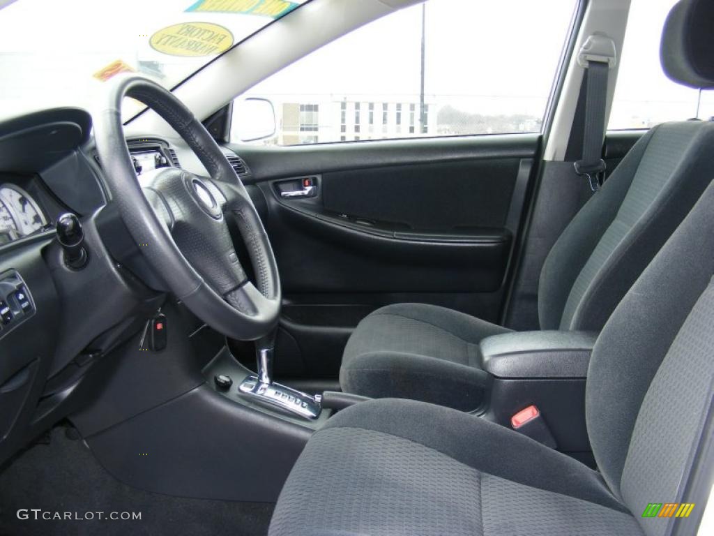 2007 Corolla S - Super White / Dark Charcoal photo #13