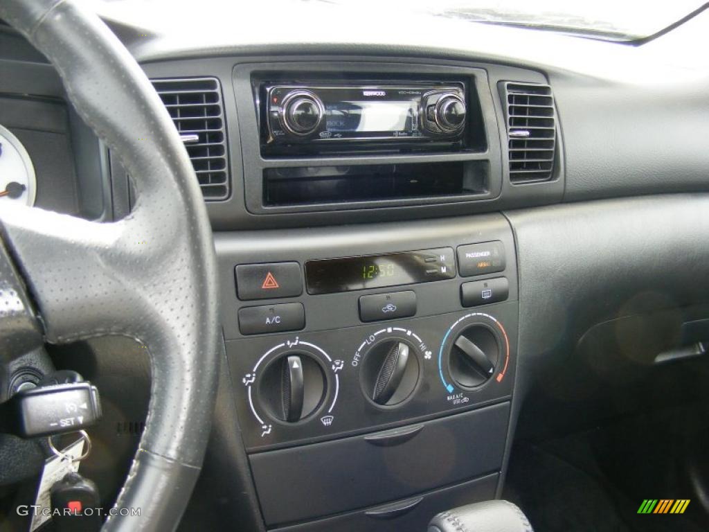 2007 Corolla S - Super White / Dark Charcoal photo #25