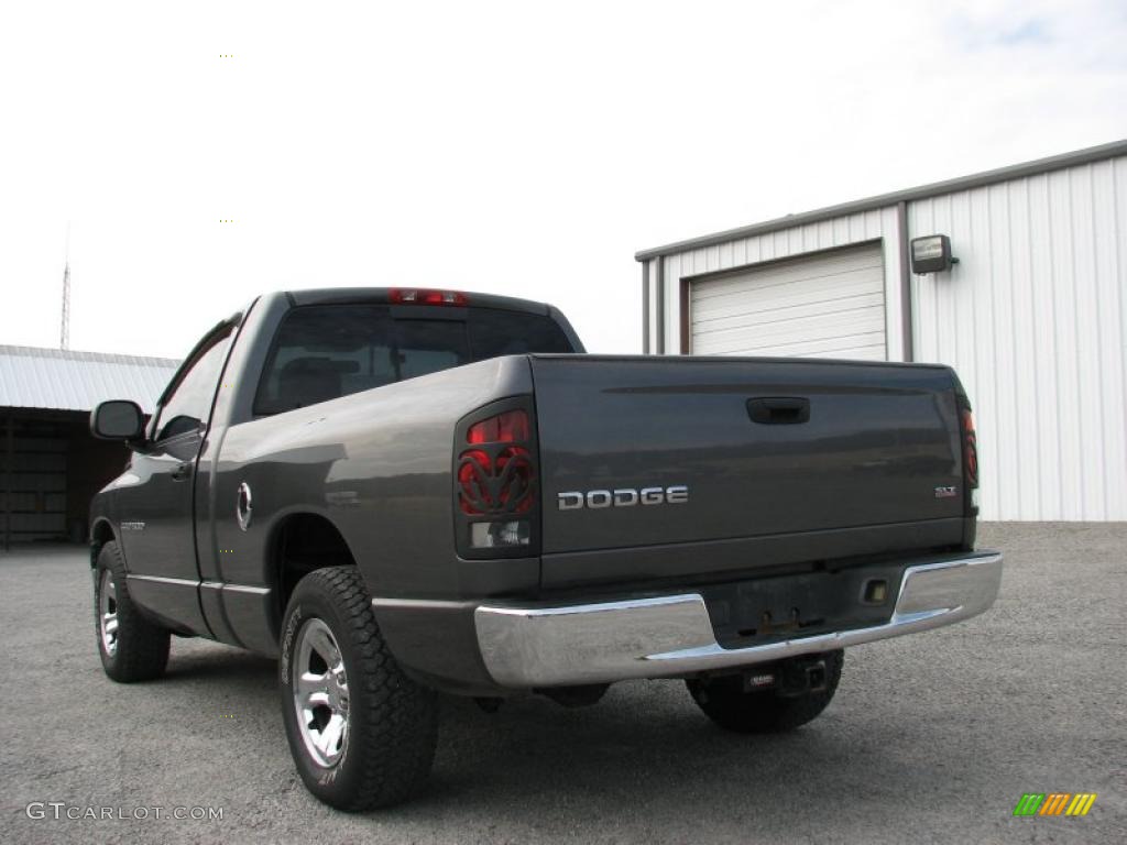 2003 Ram 1500 SLT Regular Cab - Graphite Metallic / Dark Slate Gray photo #6