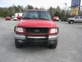 2003 Bright Red Ford F150 Lariat SuperCab 4x4  photo #5