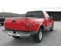 2003 Bright Red Ford F150 Lariat SuperCab 4x4  photo #6
