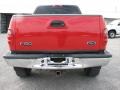 2003 Bright Red Ford F150 Lariat SuperCab 4x4  photo #7