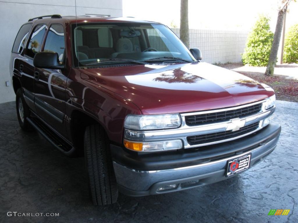 2004 Tahoe LS - Sport Red Metallic / Gray/Dark Charcoal photo #3