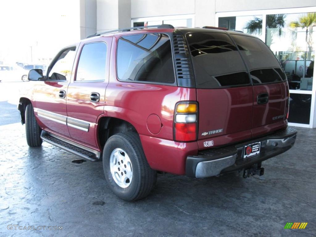 2004 Tahoe LS - Sport Red Metallic / Gray/Dark Charcoal photo #6
