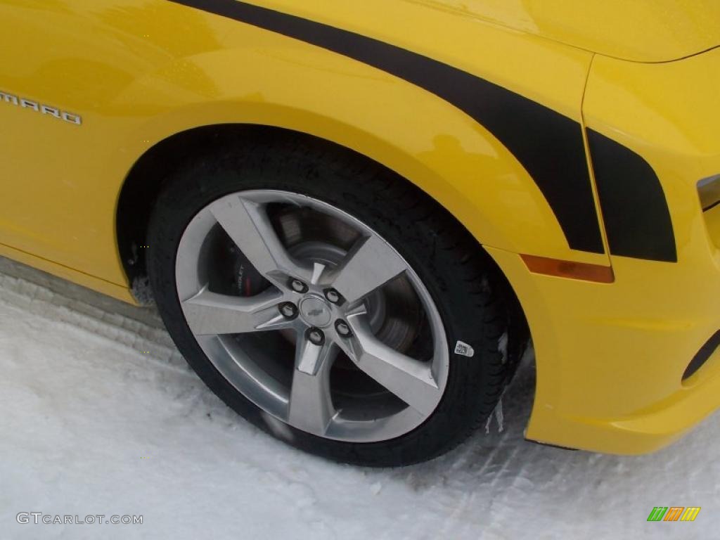 2010 Camaro SS Coupe - Rally Yellow / Black photo #4