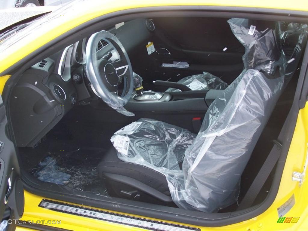 2010 Camaro SS Coupe - Rally Yellow / Black photo #12