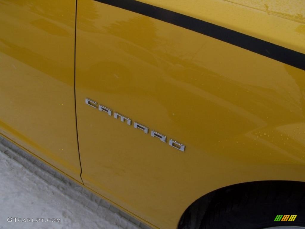 2010 Camaro SS Coupe - Rally Yellow / Black photo #28