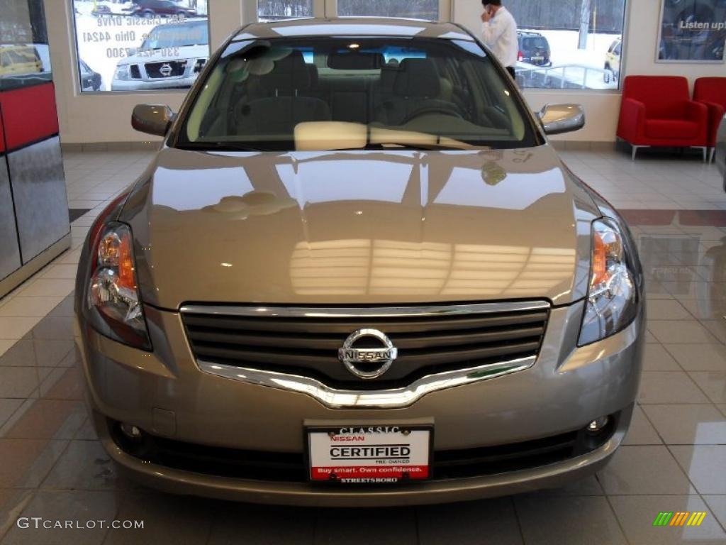 2007 Altima 2.5 S - Pebble Beach Metallic / Frost photo #5