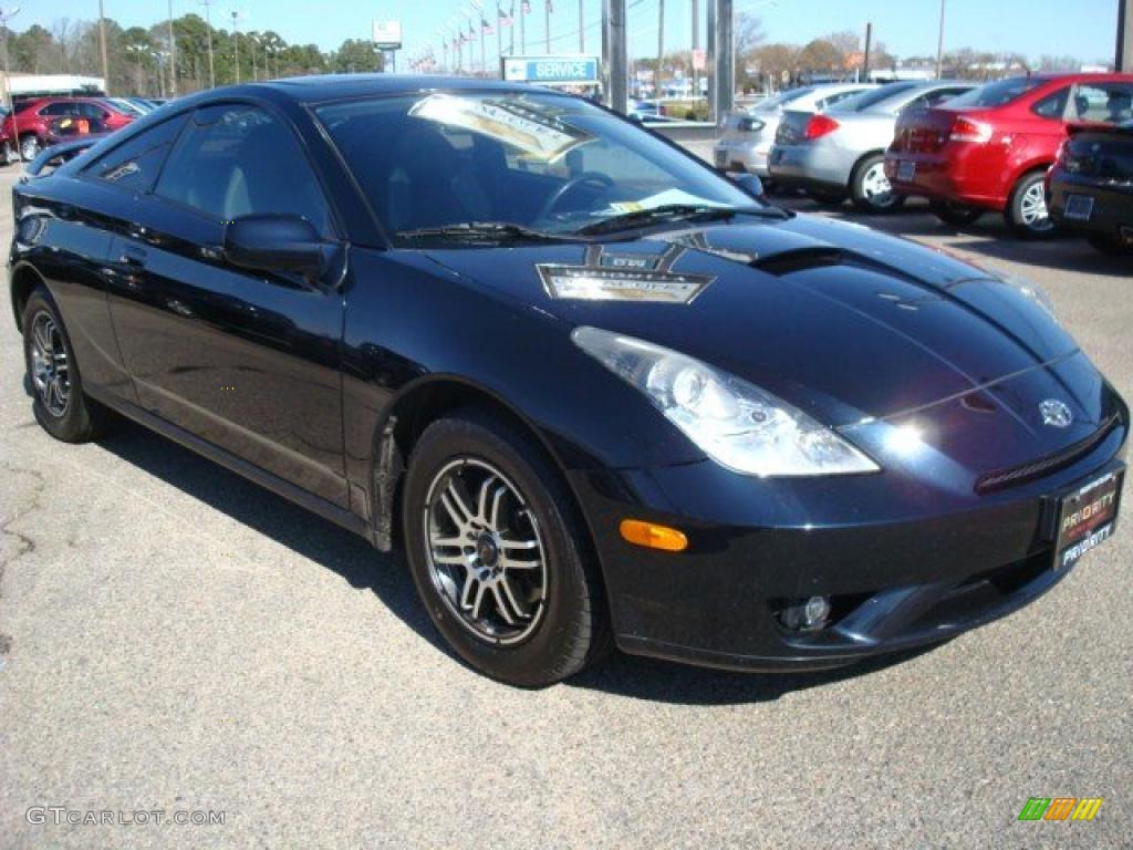 2003 Celica GT - Black / Black/Silver photo #8