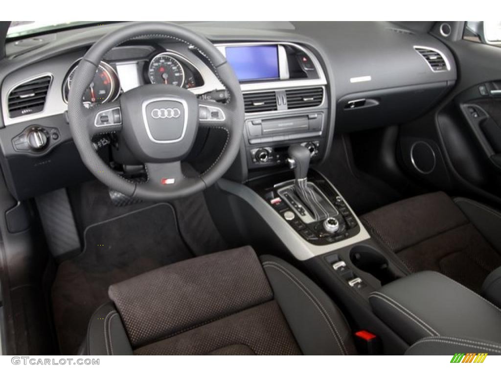 2010 A5 2.0T quattro Cabriolet - Quartz Gray Metallic / Black photo #6