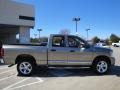 2007 Light Khaki Metallic Dodge Ram 1500 Laramie Quad Cab 4x4  photo #2