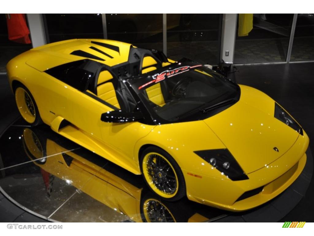 2006 Giallo Evros (Yellow) Lamborghini Murcielago Roadster ...