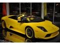 2006 Giallo Evros (Yellow) Lamborghini Murcielago Roadster  photo #14