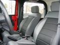 2009 Flame Red Jeep Wrangler X 4x4  photo #14