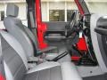 2009 Flame Red Jeep Wrangler X 4x4  photo #18