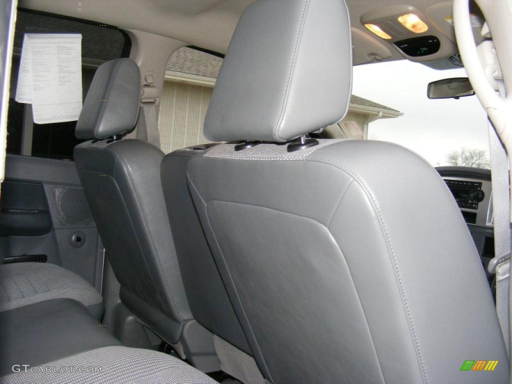2008 Ram 1500 Big Horn Edition Quad Cab 4x4 - Bright Silver Metallic / Medium Slate Gray photo #21