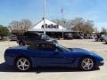 2003 Electron Blue Metallic Chevrolet Corvette Convertible  photo #8