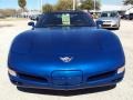 2003 Electron Blue Metallic Chevrolet Corvette Convertible  photo #11