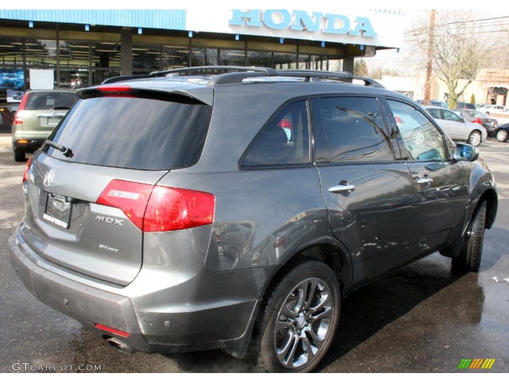 2007 MDX Sport - Nimbus Gray Metallic / Parchment photo #5