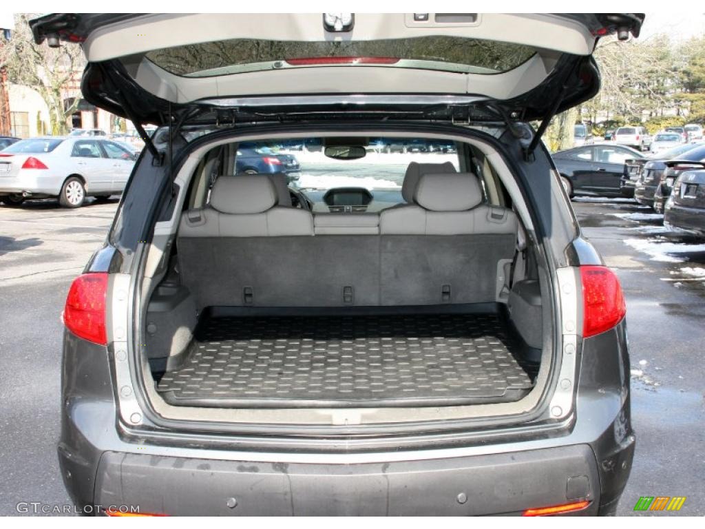 2007 MDX Sport - Nimbus Gray Metallic / Parchment photo #7