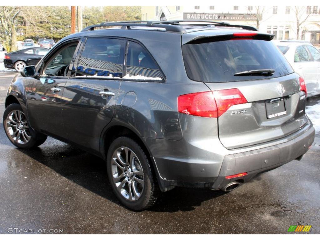 2007 MDX Sport - Nimbus Gray Metallic / Parchment photo #8